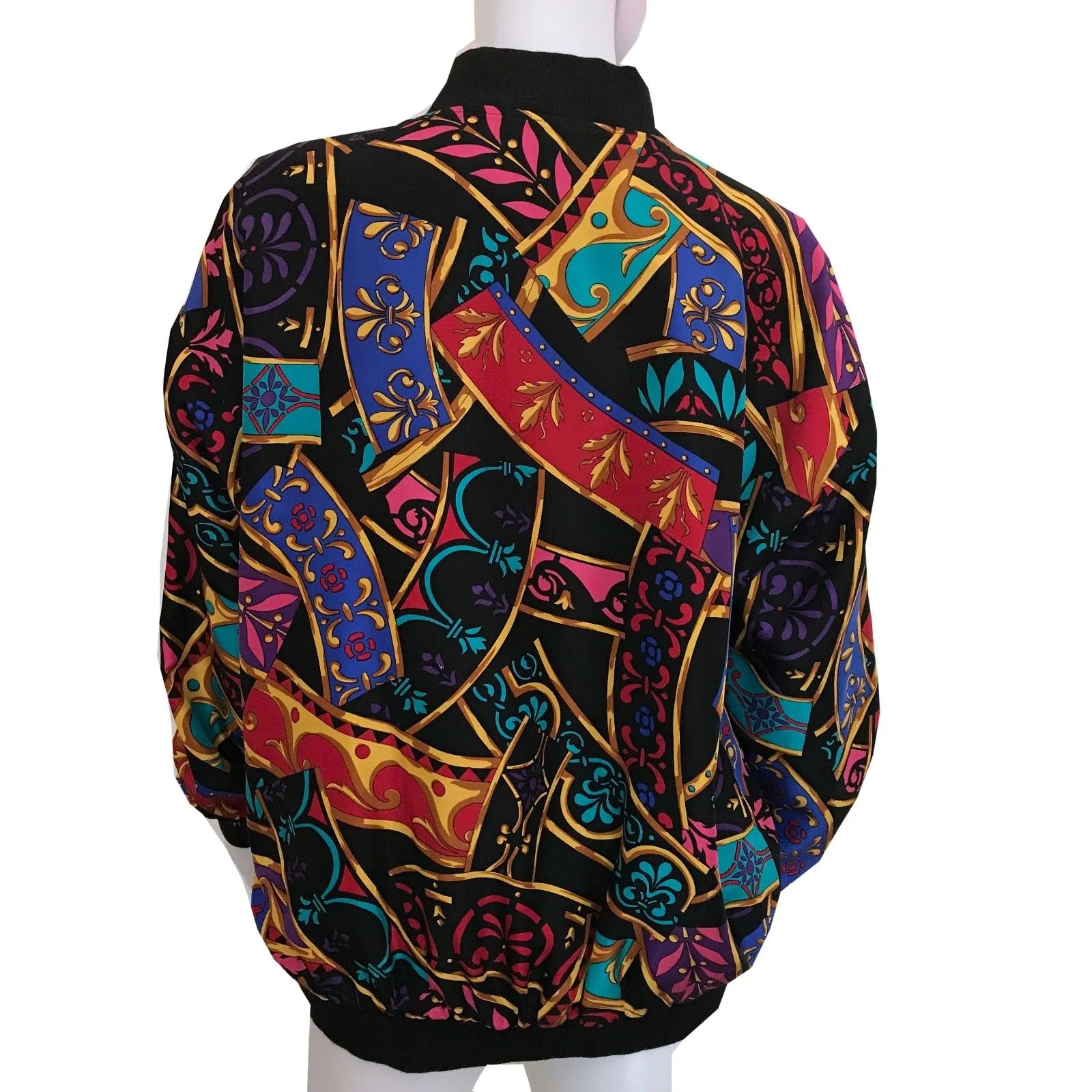 1980s SILK BOMBER