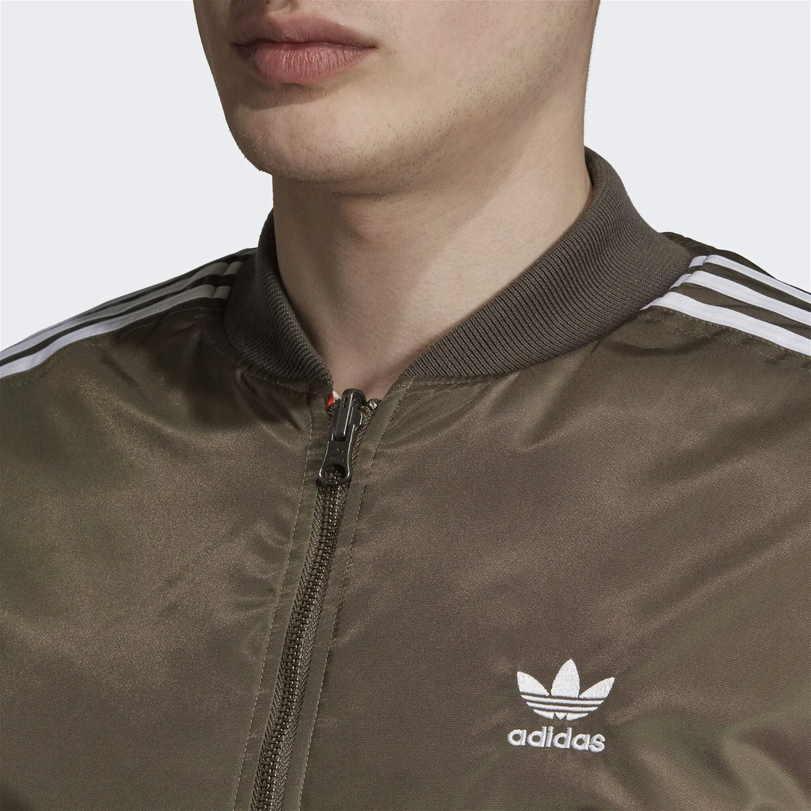 adidas Originals Trefoil Padded Bomber - Green