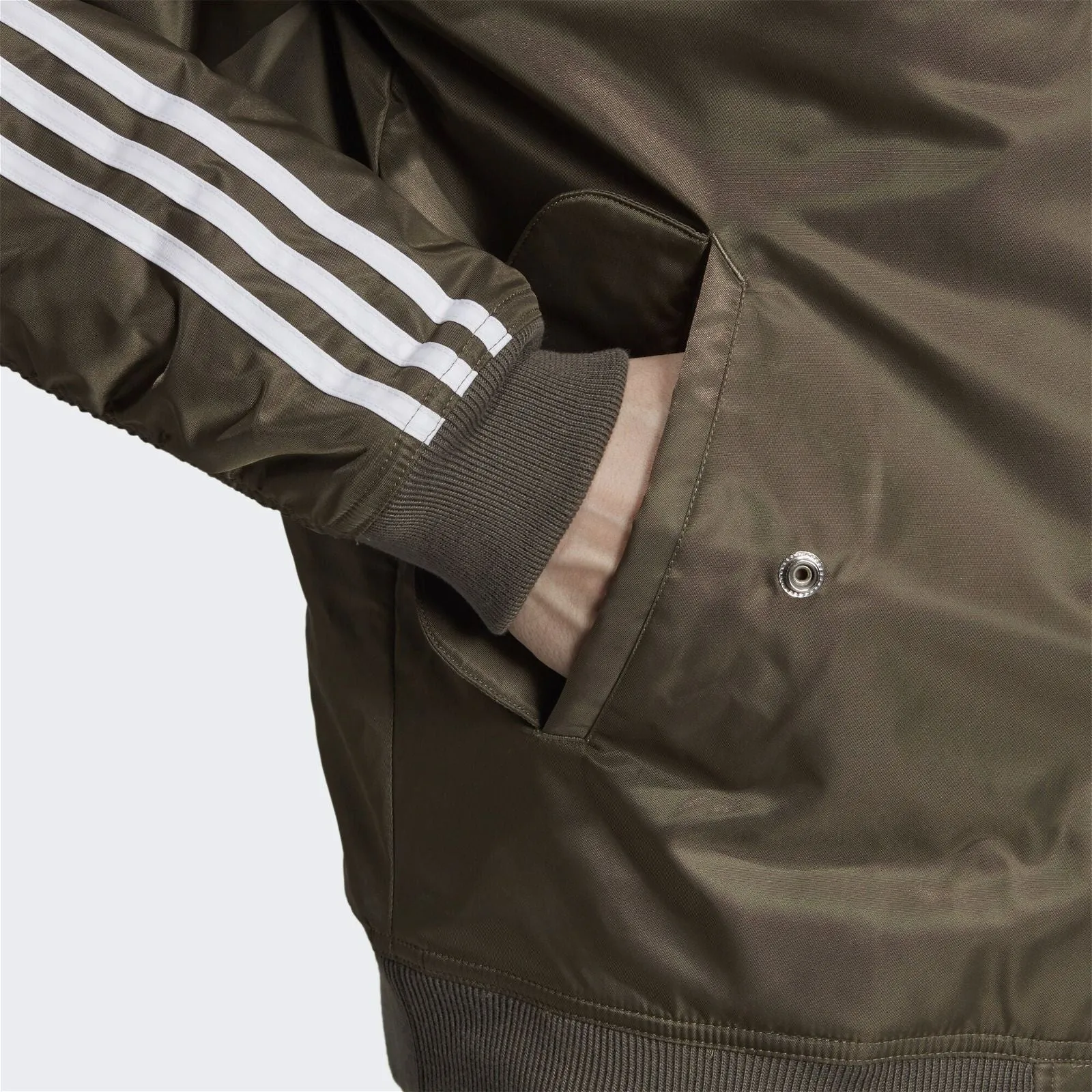 adidas Originals Trefoil Padded Bomber - Green