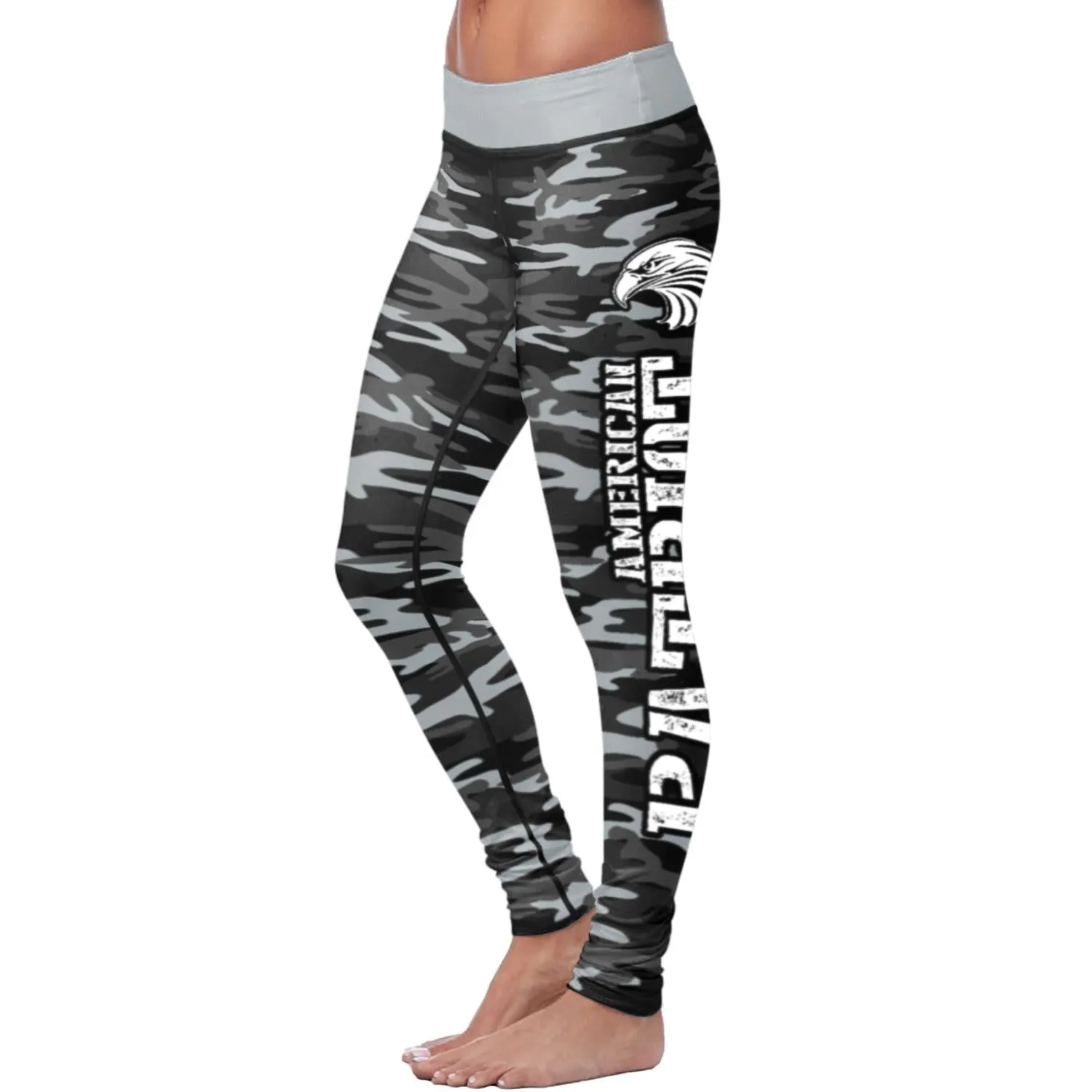 American Patriot Black Camo Leggings