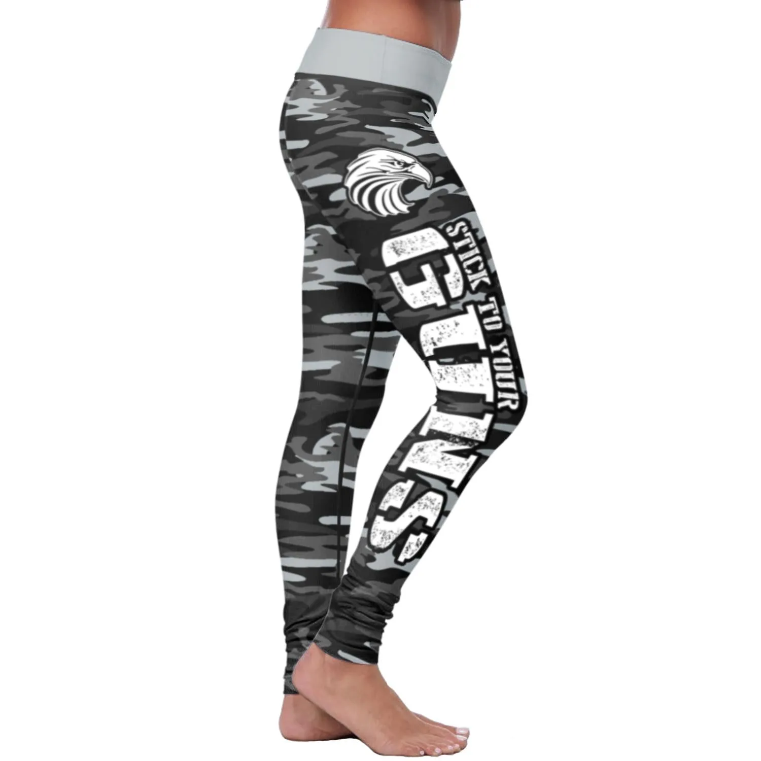 American Patriot Black Camo Leggings