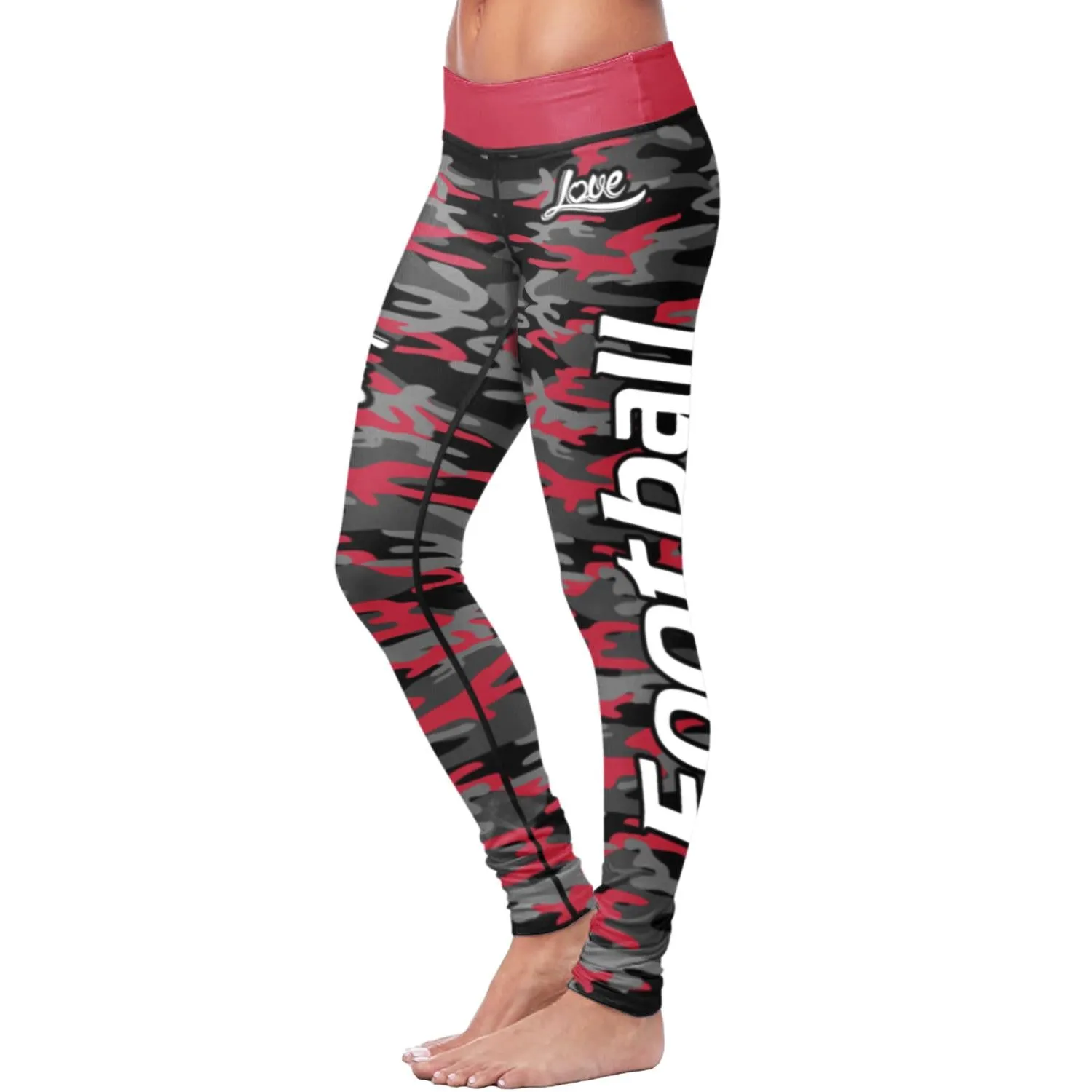 Atlanta Football Camo Leggings