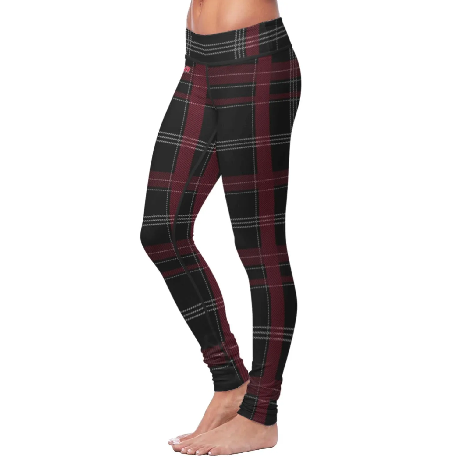 Atlanta Football Plaid Leggings