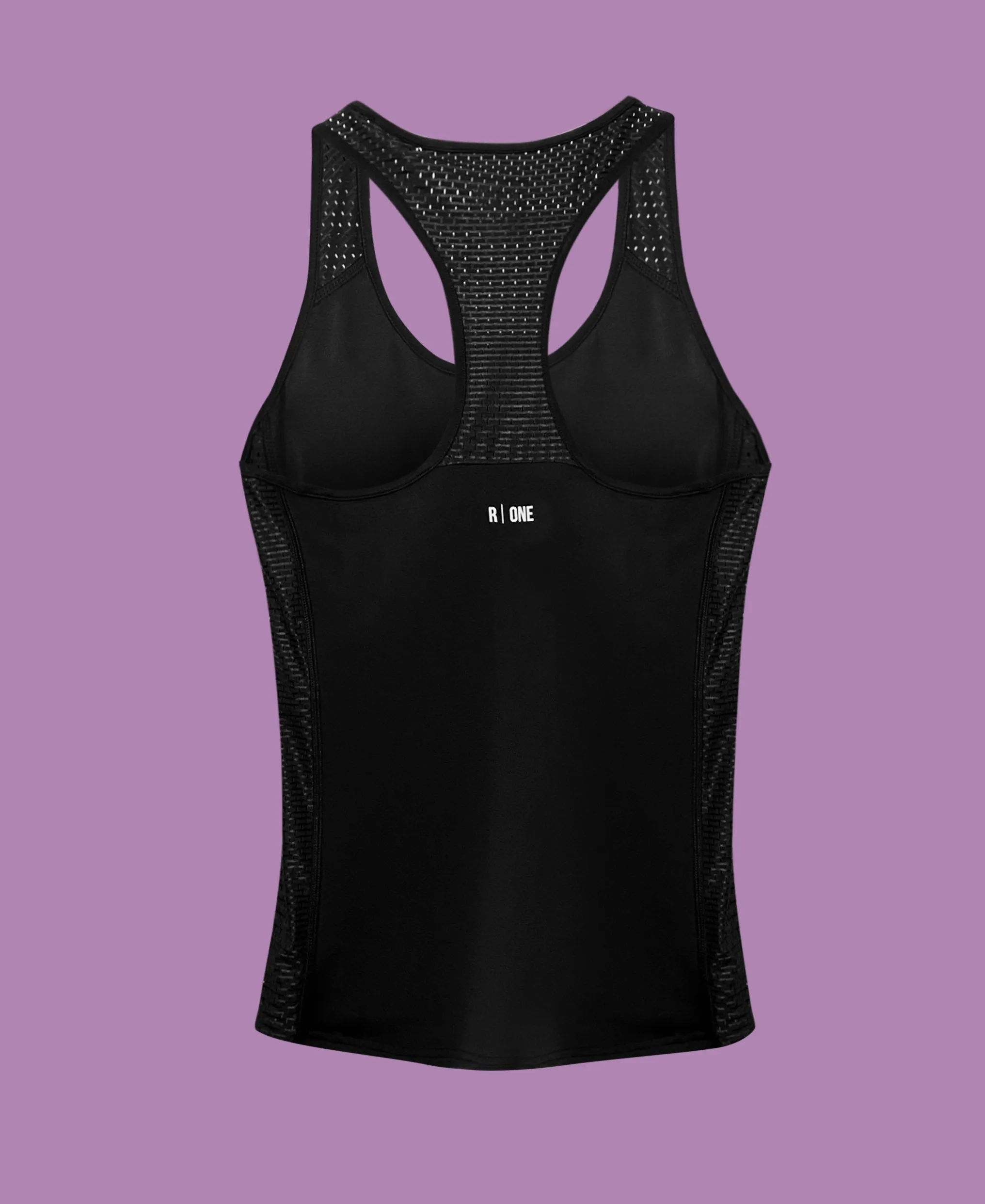 B-Confident Recycled Sports Vest Black