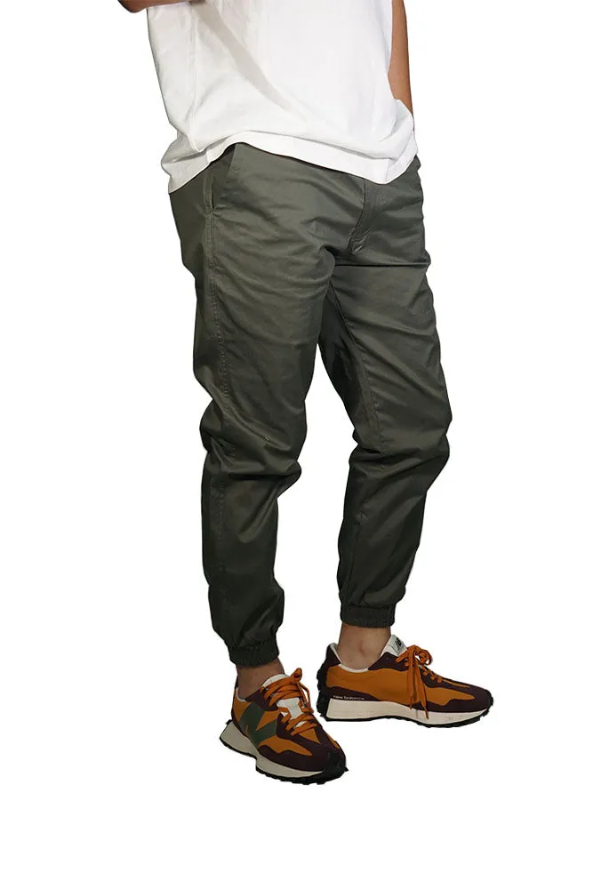 Best Classic Jogger Pants In Army Grey