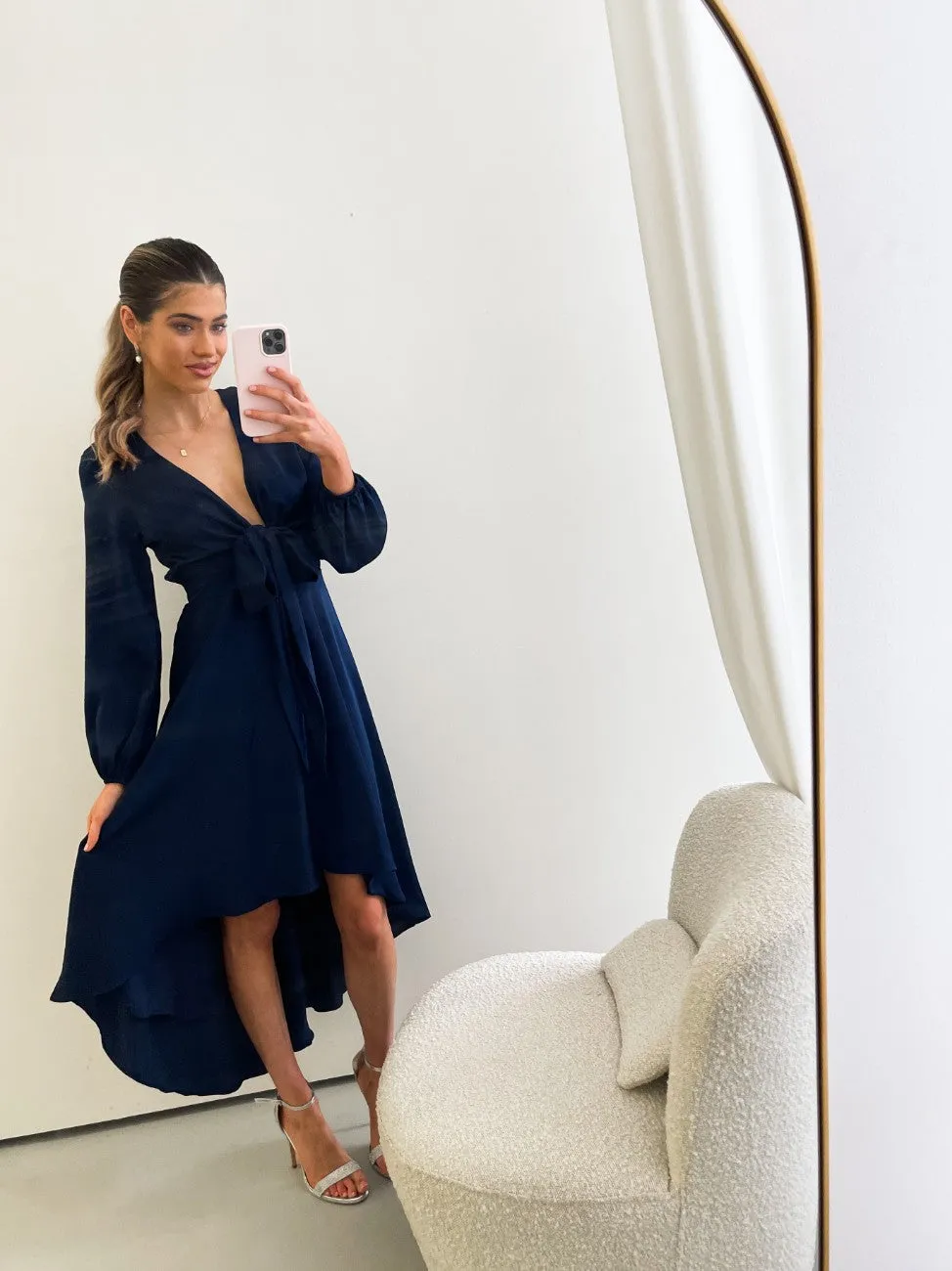 Bryleigh Dress - Navy