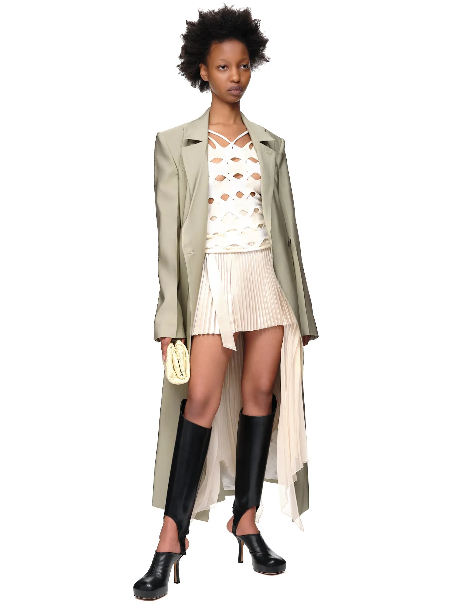 Duster Length Coat (PD-645-WOVI001-SAGE)