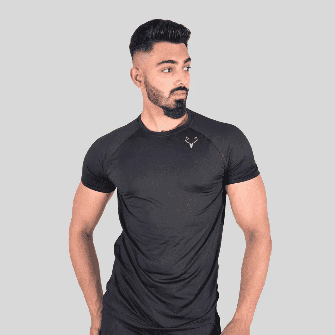 Flex Compression Tee 1.0 (Black)