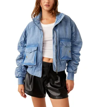 Free People We The Free Flying High Bomber Jacket