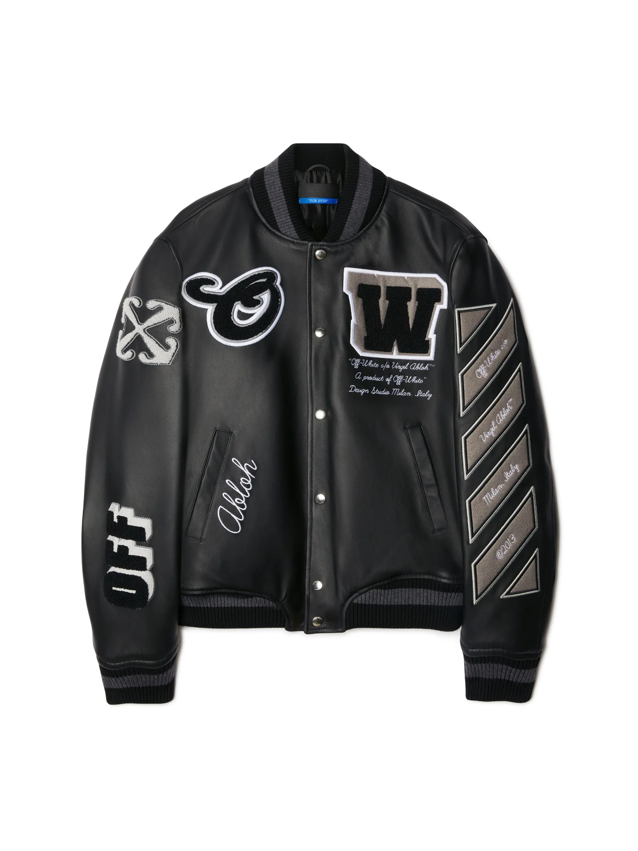 Full Leather Varsity Jacket