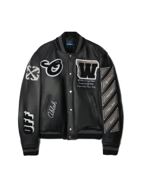 Full Leather Varsity Jacket