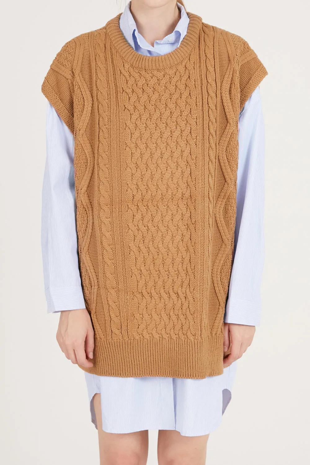 Harper Oversized Sweater Vest