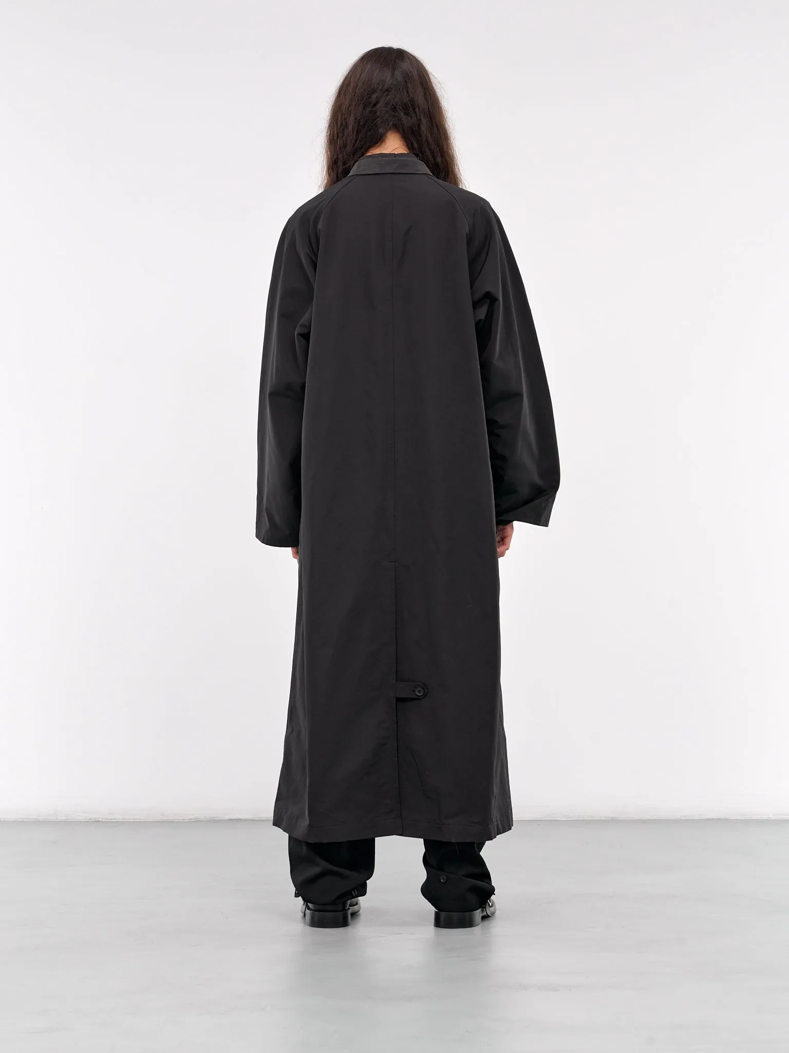 I-Lining Raglan Coat (HO-C18-601-1-BLACK)