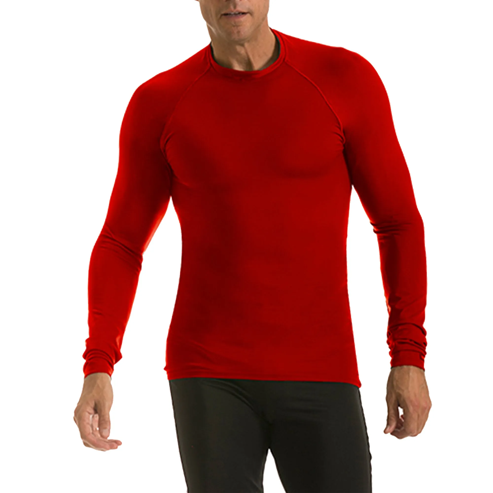 Insta Slim Activewear Compression Raglan Long Sleeve MA2010