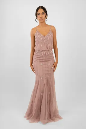 Keeva Mauve Bridesmaid Dress