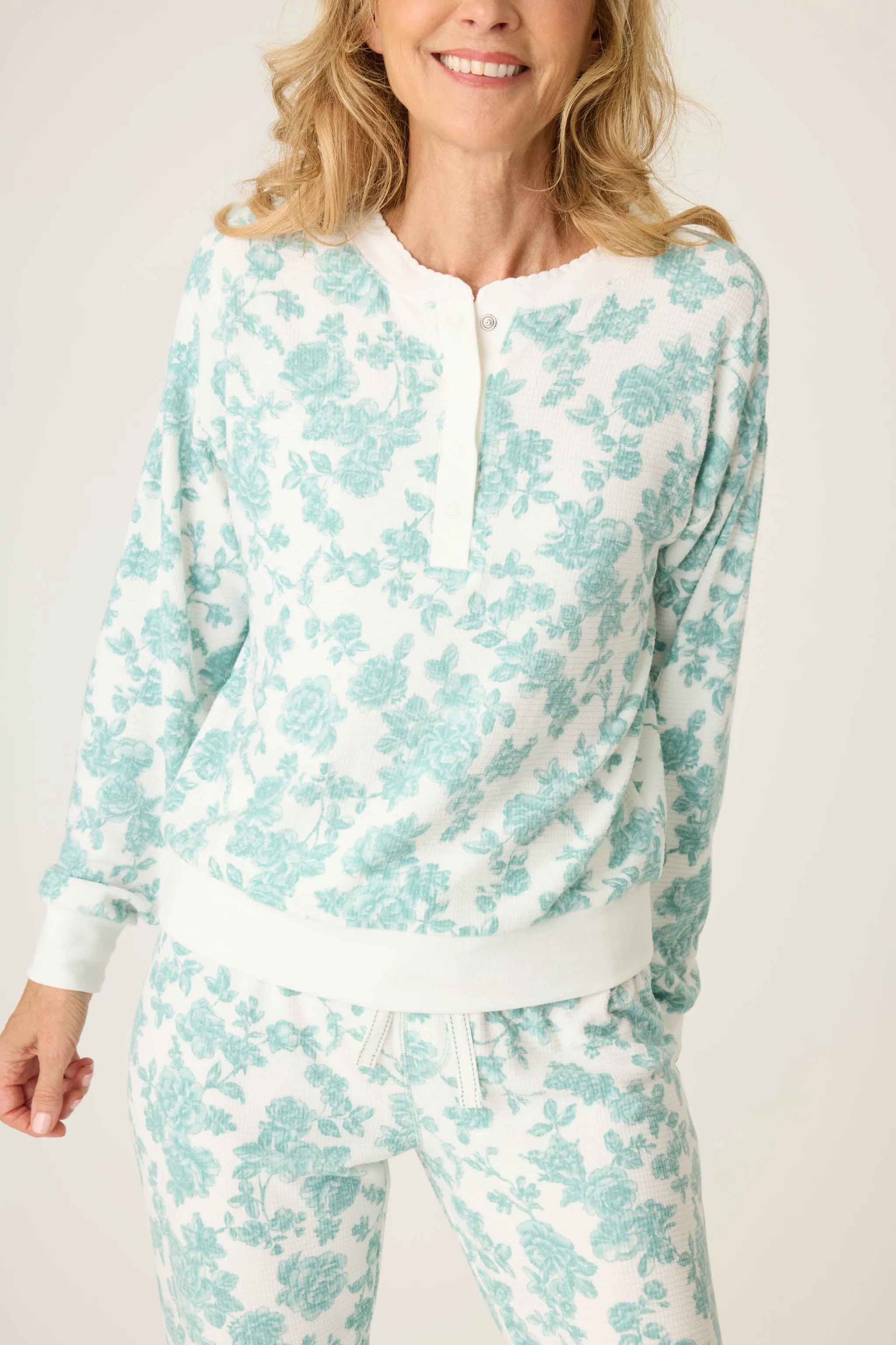 Lacey Jade Floral PJ  Set