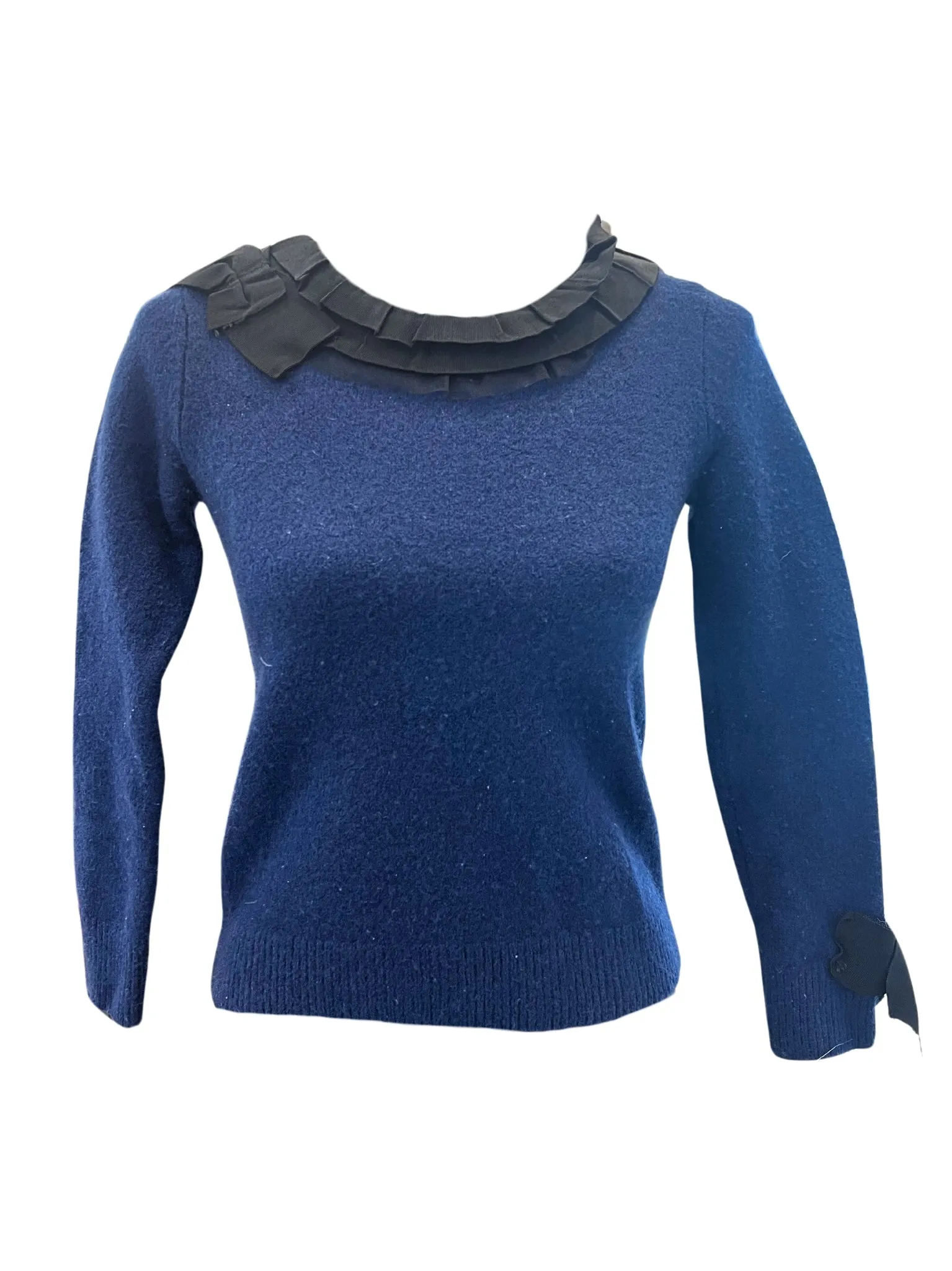 Lanvin En Bleu Wool Sweater