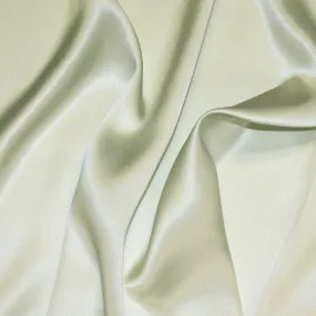 Mint Green Silk Charmeuse Fabric