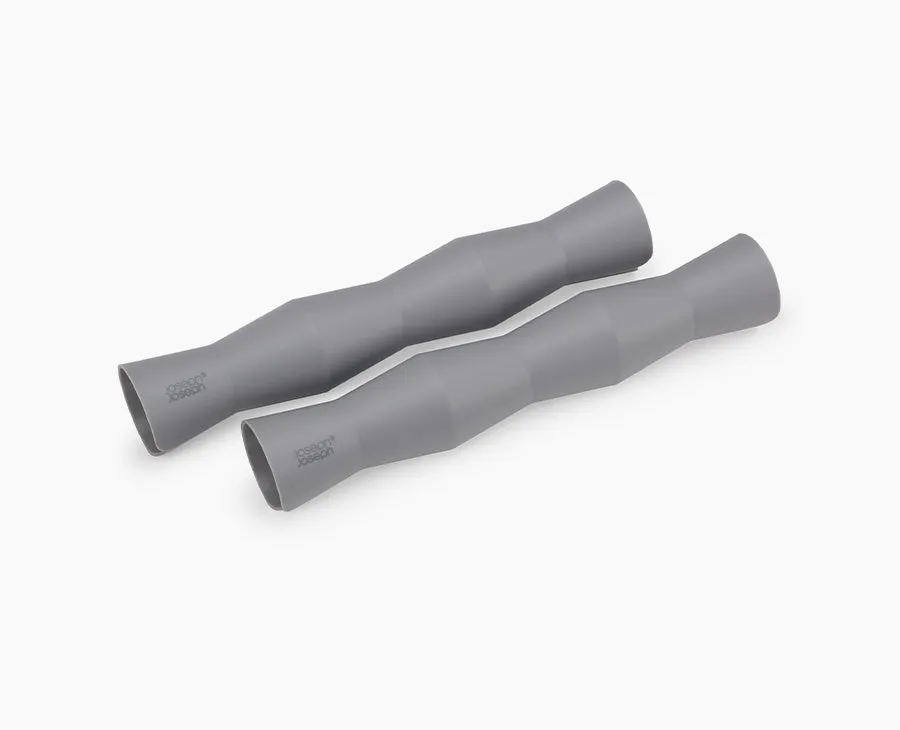 Orderly™ Set of 2 Grey Clothes Rail Large Spacer Set