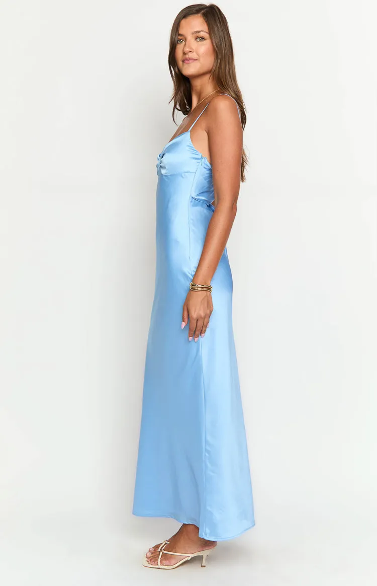 Panko Blue Maxi Dress