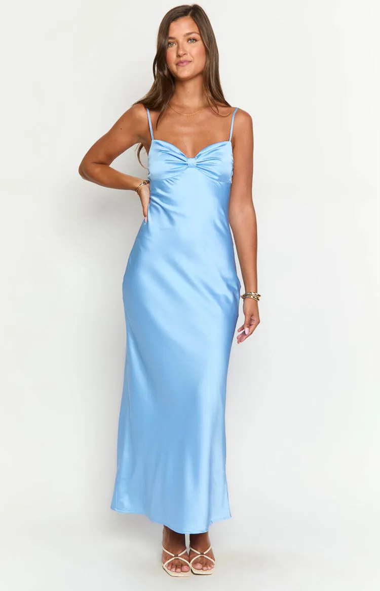 Panko Blue Maxi Dress