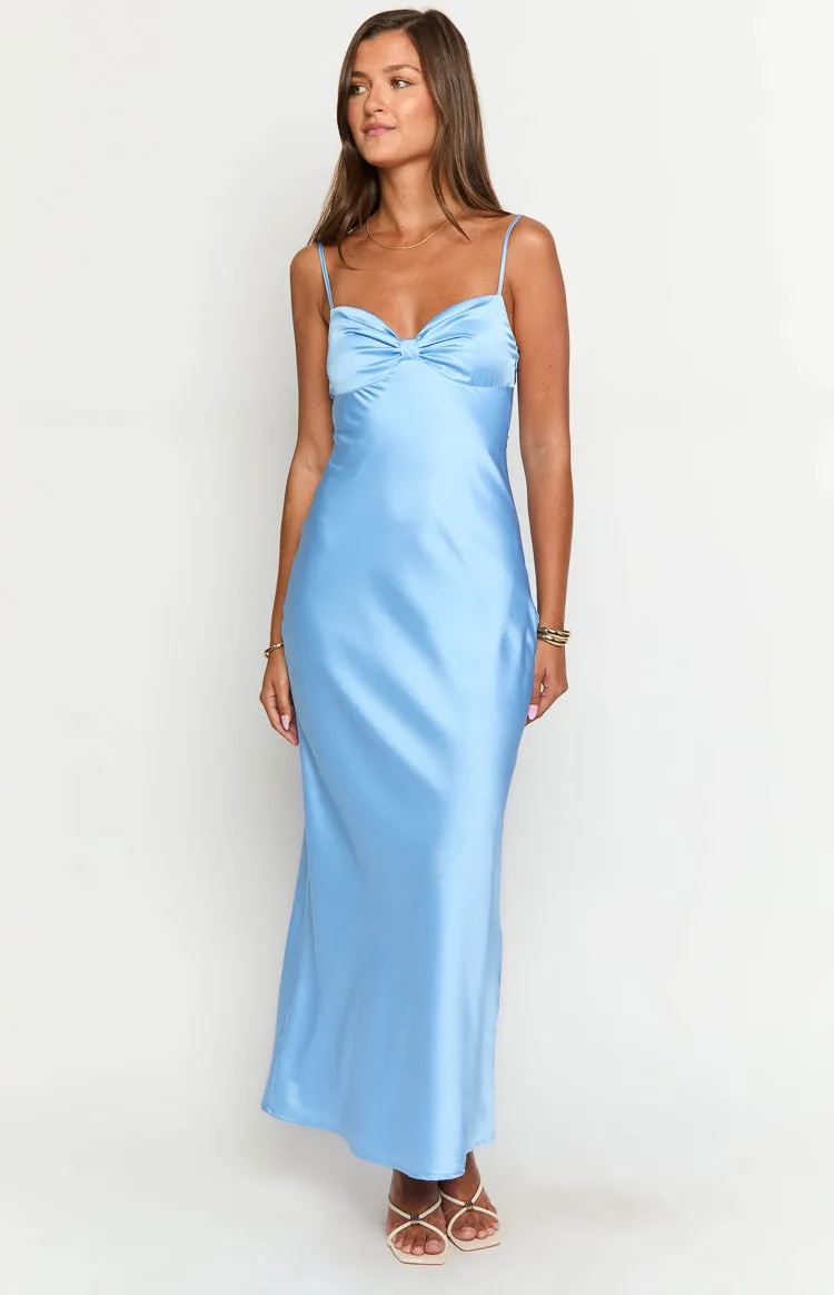 Panko Blue Maxi Dress