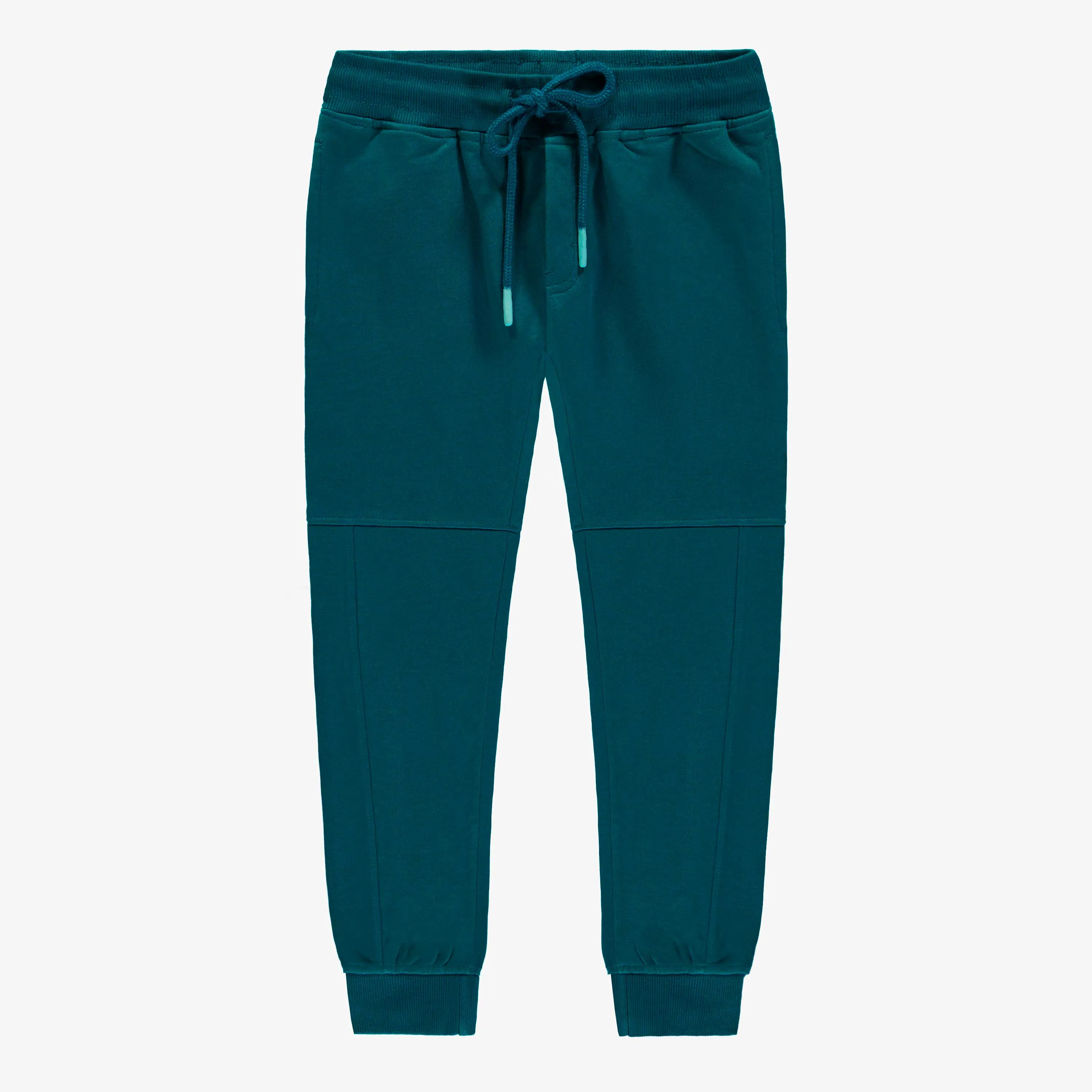 Pantalon turquoise style jogger, enfant ||Turquoise jogger pants, child