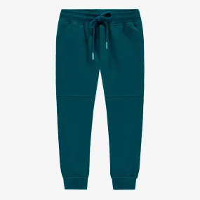 Pantalon turquoise style jogger, enfant ||Turquoise jogger pants, child