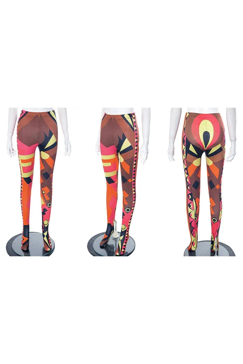 PC271 Graphic Hosiery Leggings