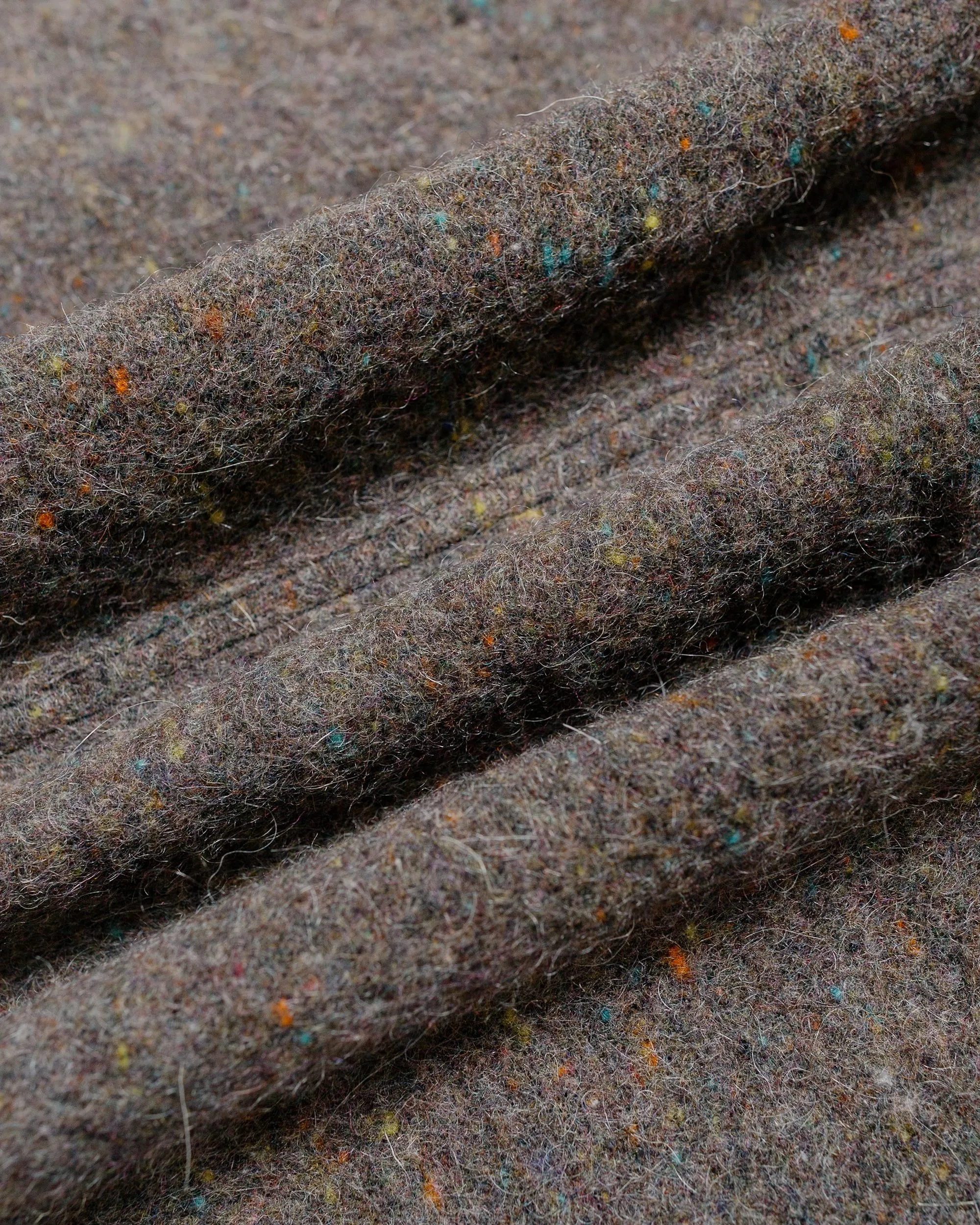 Post O'Alls Polarfleece Jacket Trashed Wool Base