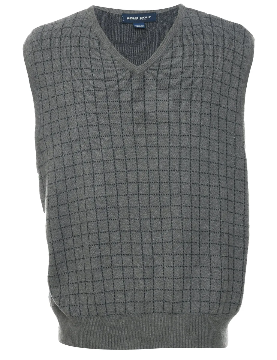 Ralph Lauren Checked Vest - XXL