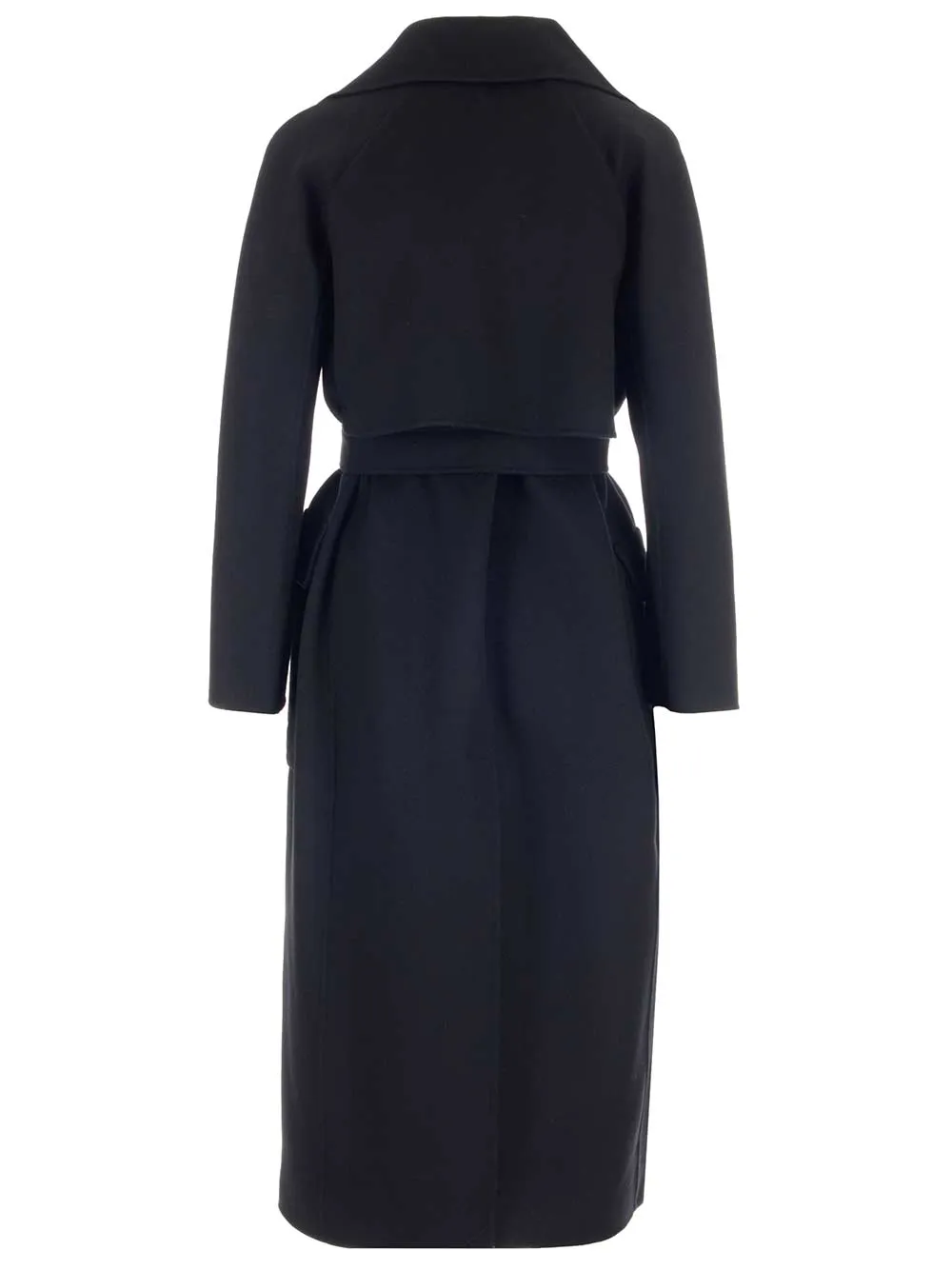 'S Max Mara Belted Longline Coat