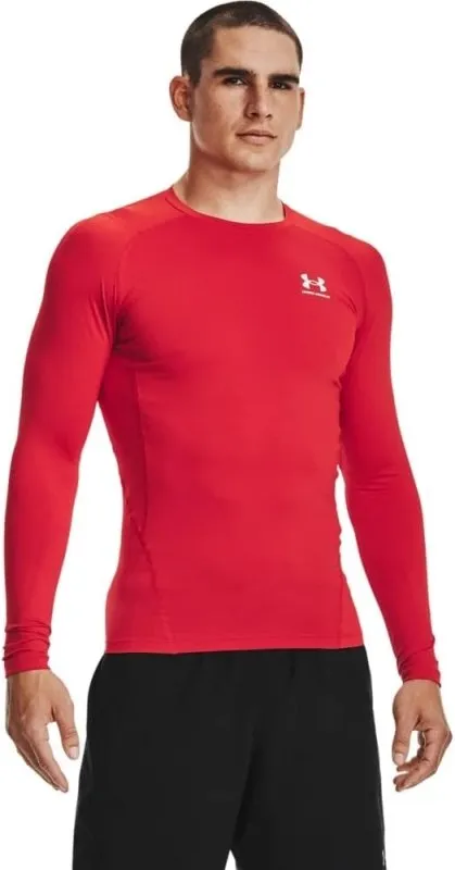 Under Armour Men's Ua Hg Armour Comp Ls Long-Sleeve Sports Top, Breathable Long-Sleeved Top for Men (Pack of 1)