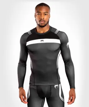 Venum NoGi 3.0 Rashguard - Long Sleeves - Black/White