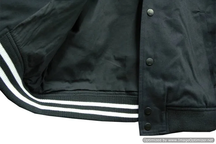 WeSC Silvola Baseball Jacket Black