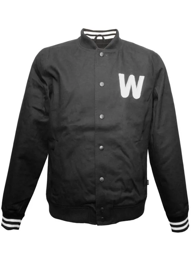 WeSC Silvola Baseball Jacket Black