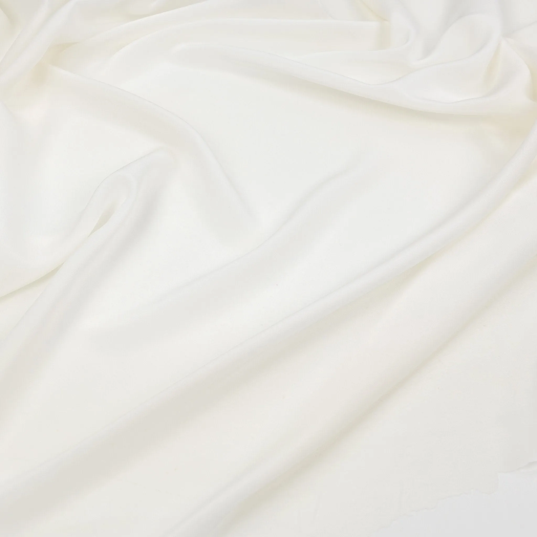 White Chiffon Silk Fabric 98865