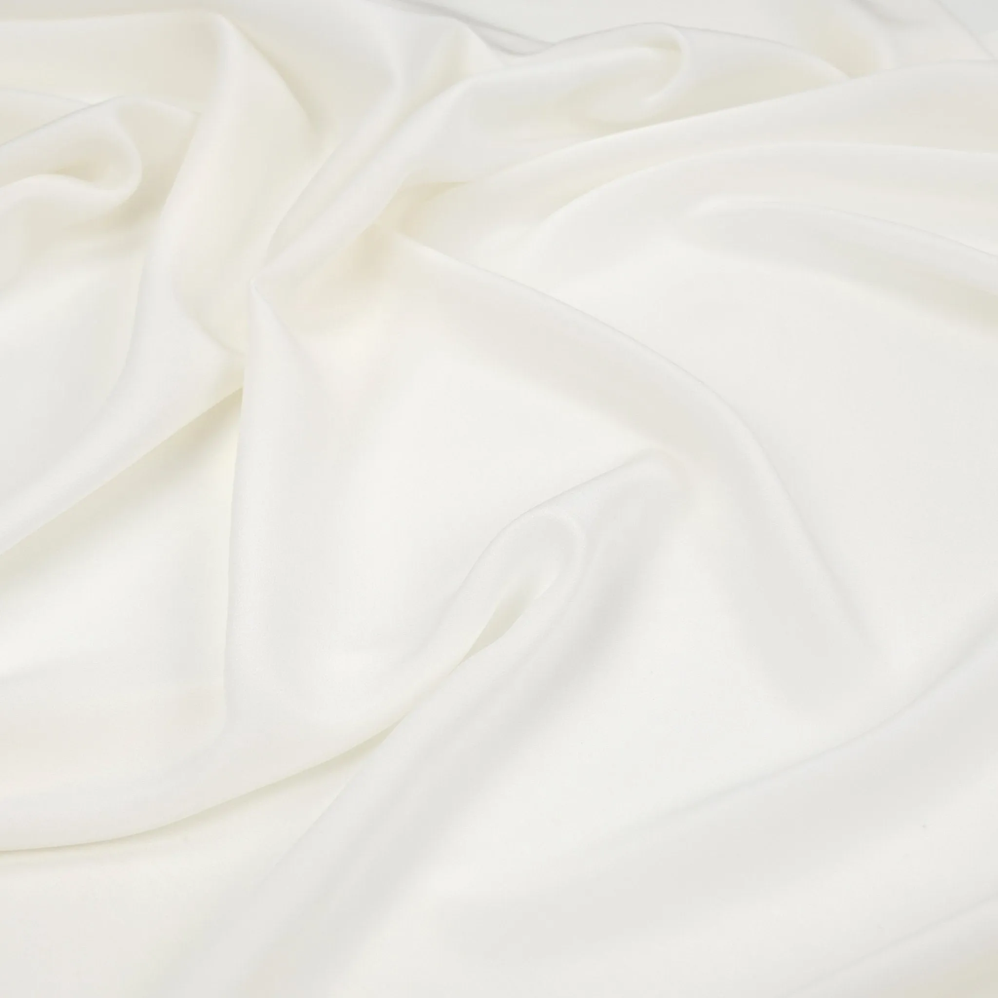 White Chiffon Silk Fabric 98865