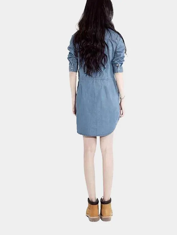 Wholesale Denim Shirt Dresses