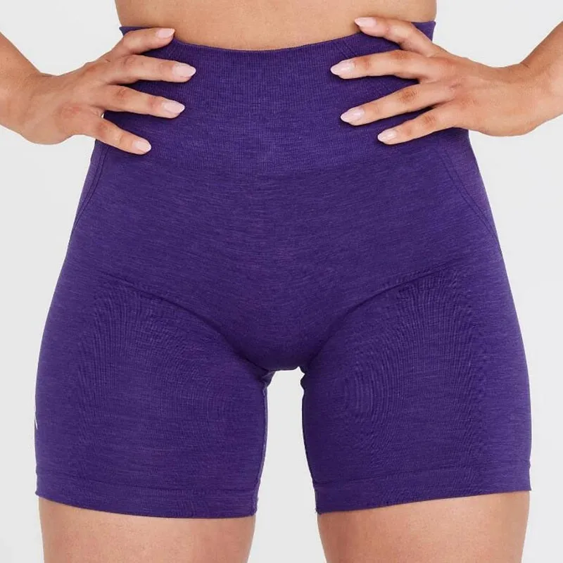 Women Seamless Scrunch Butt Gym Short