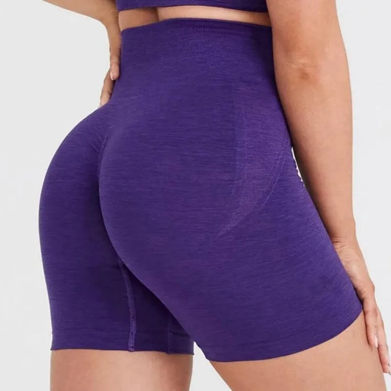 Women Seamless Scrunch Butt Gym Short