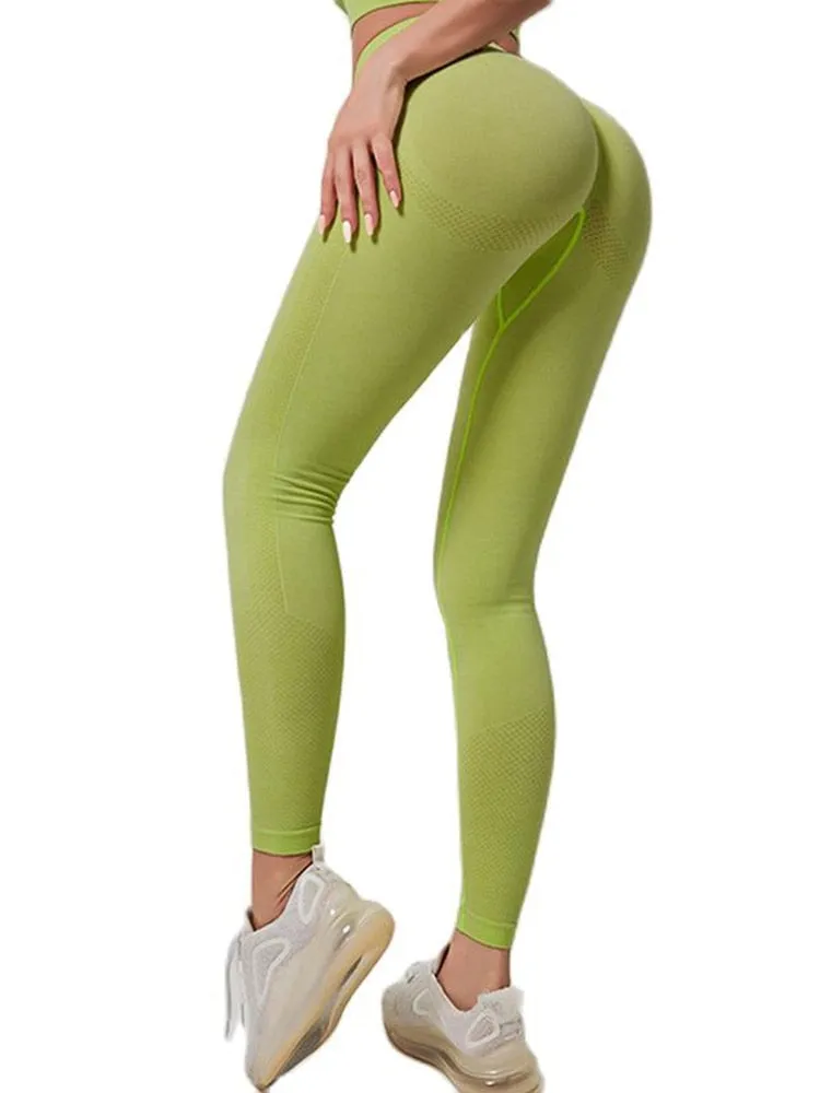 Women Seamless Smile Sexy Leggins