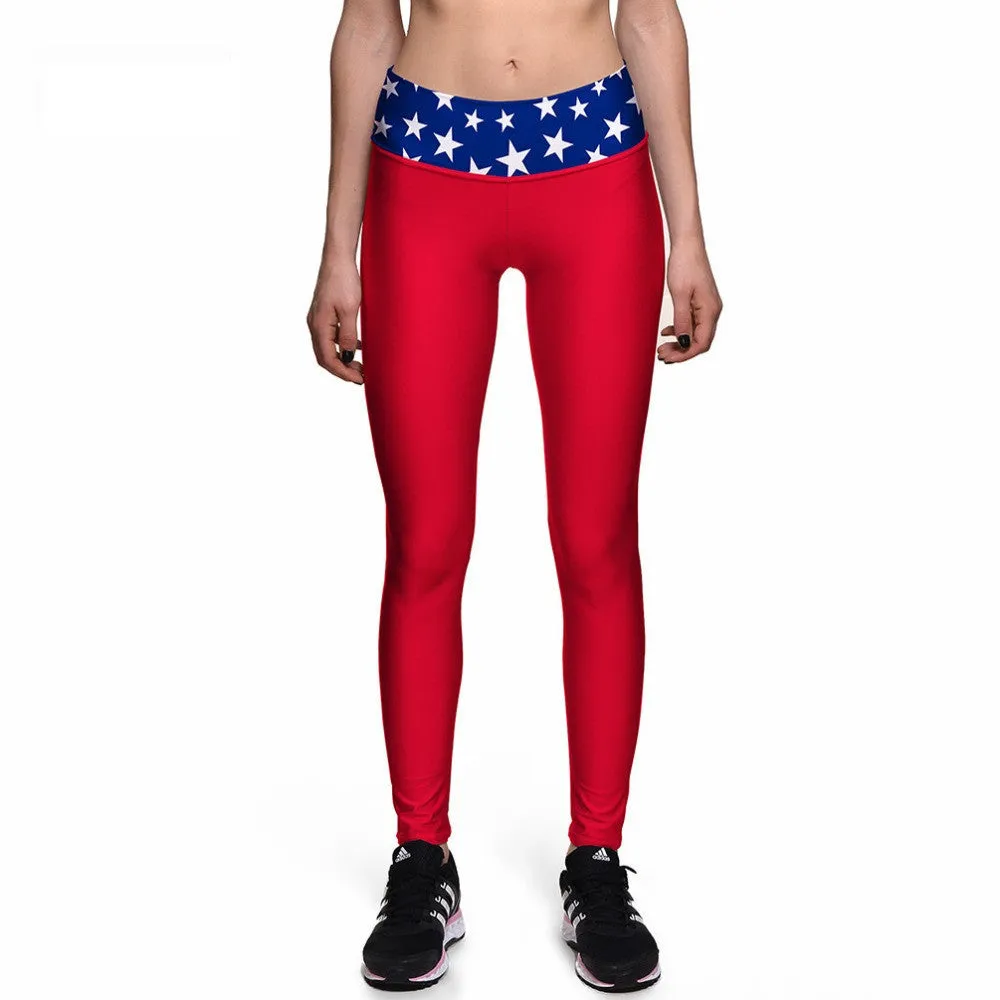 WONDER WOMAN Compression Leggings